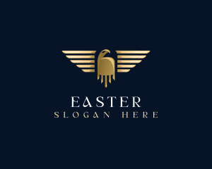 State - Luxury American Eagle logo design