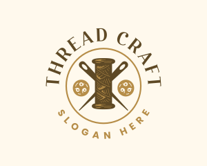 Needle Thread Tailoring logo design