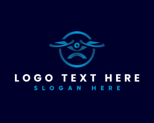 Logistics - Surveillance Videography Drone logo design