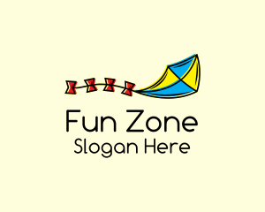 Playtime - Flying Toy Kite logo design