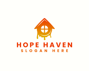 House Paint Drip Logo