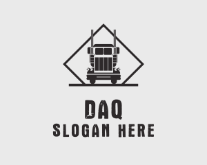 Truck Transport Delivery  Logo