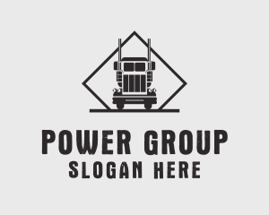 Trailer - Truck Transport Delivery logo design