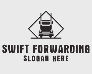 Truck Transport Delivery  logo design