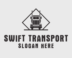 Truck Transport Delivery  logo design