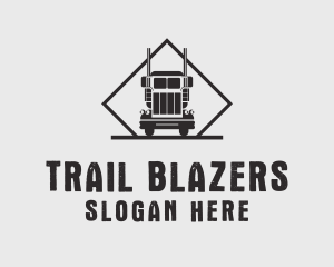 Truck Transport Delivery  logo design