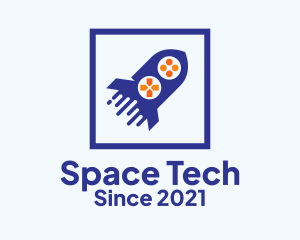 Gaming Space Rocket  logo design