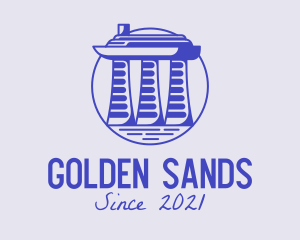 Marina Bay Sands Hotel  logo design