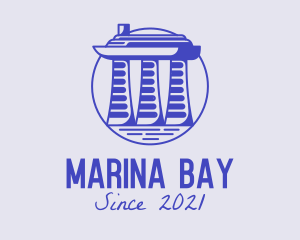 Marina Bay Sands Hotel  logo design