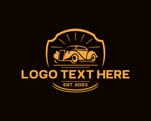 Emblem - Auto Car Transport logo design
