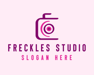 Purple Photography Studio  logo design