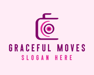 Purple Photography Studio  logo design