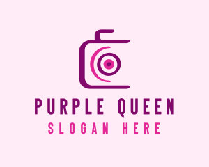 Purple Photography Studio  logo design