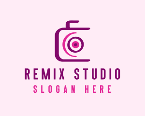 Purple Photography Studio  logo design