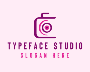 Purple Photography Studio  logo design