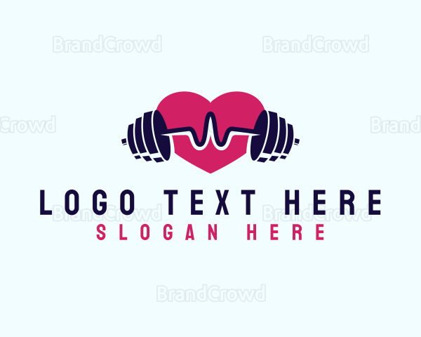 Heart Beat Barbell Fitness Logo