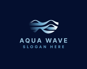 Aqua - Wave Aqua Technology logo design
