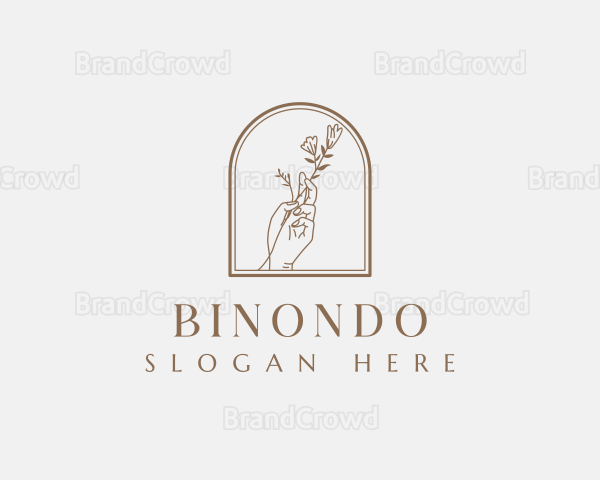 Flower Hand Spa Logo