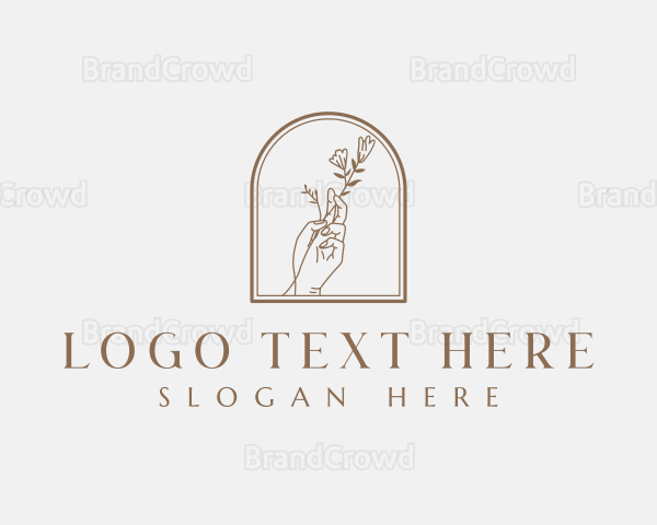 Flower Hand Spa Logo