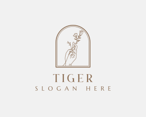 Flower Hand Spa Logo