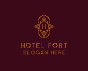 Real Estate Hotel logo design