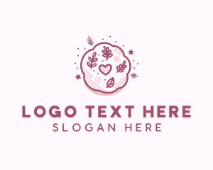 Stars - Floral Cookie Dessert logo design