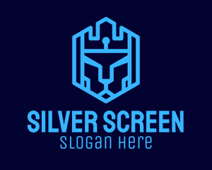 Game Streaming - Lion Tech Shield logo design