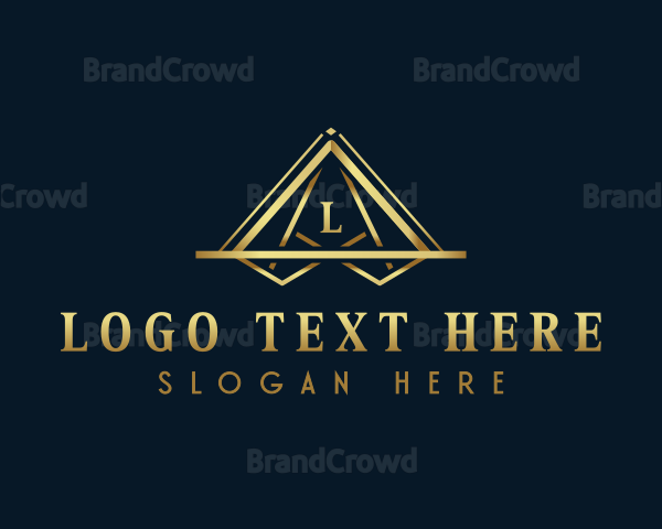 Premium Luxury Triangle Logo