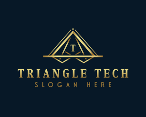 Premium Luxury Triangle logo design