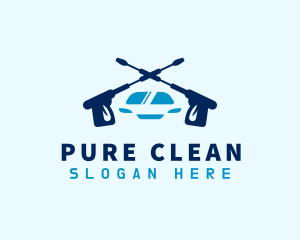 Car Pressure Washing logo design