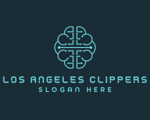 Artificial Intelligence - AI Brain Software logo design