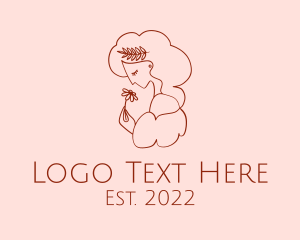 Teenager - Fashion Stylist Woman logo design