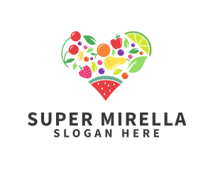 Market - Fresh Healthy Fruits logo design