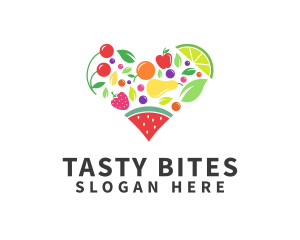 Delicatessen - Fresh Healthy Fruits logo design