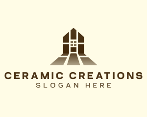 Ceramic - Home Decor Brick Tile logo design