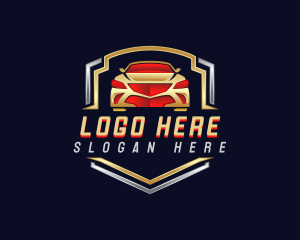 Restoration - Elegant Shield Car Dealership logo design