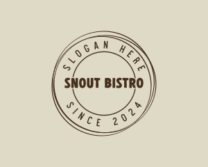 Generic Bistro Company logo design