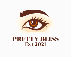 Pretty - Women Cosmetics Beauty Spa logo design
