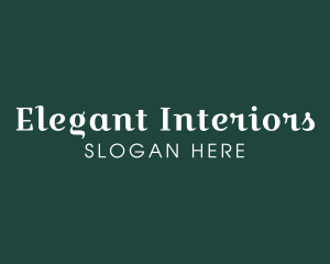 Elegant Serif Boutique logo design