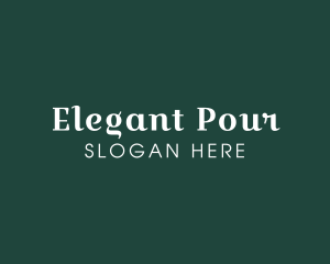 Elegant Serif Boutique logo design