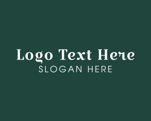 Wordmark - Elegant Serif Boutique logo design