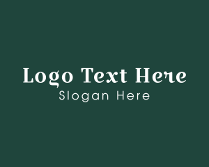 Elegant Serif Boutique Logo