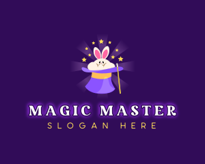 Magic Show Rabbit logo design