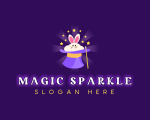 Magic Show Rabbit logo design