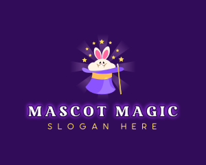 Magic Show Rabbit logo design