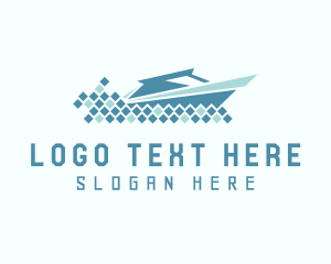 Navy - Blue Ocean Yacht logo design