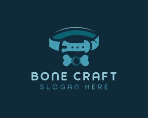 Bone - Dog Bone Pet Collar logo design