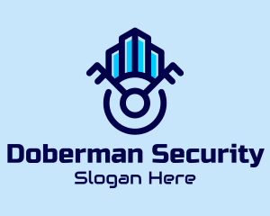 Key Urban Security logo design