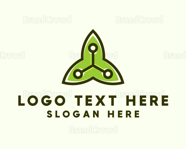 Environmental Biotech Leaf Logo