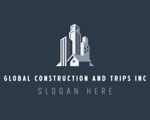 Interior Designer - Building Property Real Estate logo design